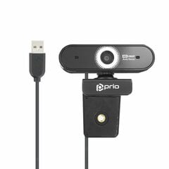 Prio PPA-1101 Full HD Web Камера с Микрофоном / Aвтофокусом цена и информация | Компьютерные (Веб) камеры | kaup24.ee