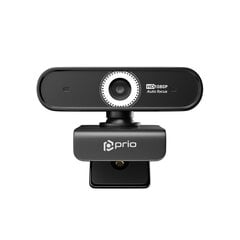 Prio PPA-1101 Full HD Web Камера с Микрофоном / Aвтофокусом цена и информация | Компьютерные (Веб) камеры | kaup24.ee