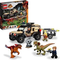 LEGO 76951 Jurassic World Pyroraptor & Dilophosaurus Transport hind ja info | Klotsid ja konstruktorid | kaup24.ee