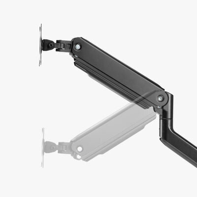 Alterzone Fit Single Monitor Arm, must hind ja info | Monitori hoidjad | kaup24.ee