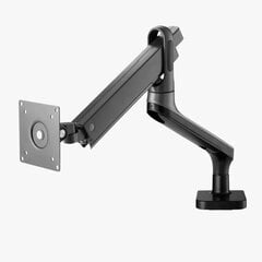 Monitori hoidja Alterzone Loop Single Monitor Arm, must цена и информация | Кронштейны для монитора | kaup24.ee