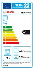 Bosch HSG636BS1 цена и информация | Печи﻿ | kaup24.ee