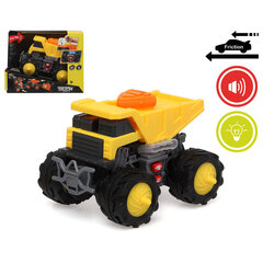 Heli ja valgusega veoauto Truck, kollane hind ja info | Poiste mänguasjad | kaup24.ee