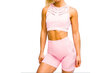 Naiste spordirinnahoidja GymHero Venice Beach Top Short Bra, roosa hind ja info | Naiste spordiriided | kaup24.ee