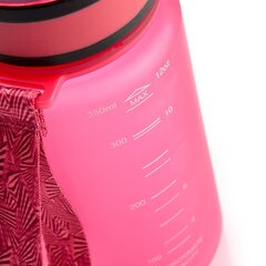 Бутылка для воды Meteor, 500 мл, розовая цена и информация | Фляги для воды | kaup24.ee
