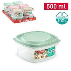 Karp kaanega, 500 ml цена и информация | Посуда для хранения еды | kaup24.ee