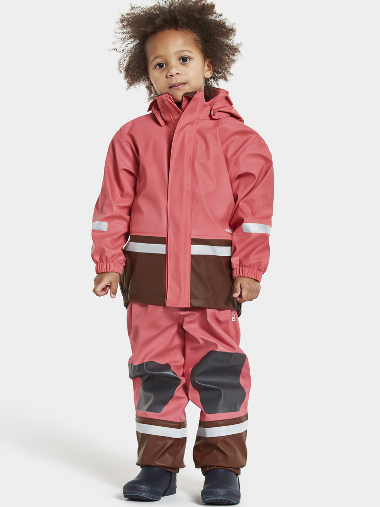 Vihmariiete komplekt Didriksons Boardman Kids Set 7 roosa hind ja info | Laste vihmariided | kaup24.ee
