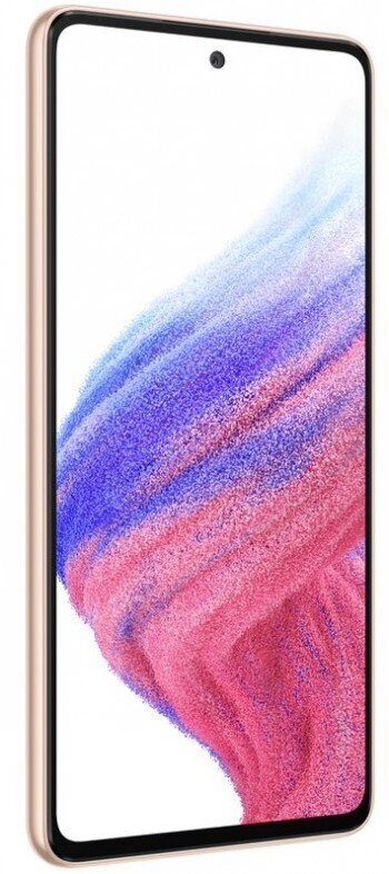 Samsung Galaxy A53 5G 8/256GB Dual SIM SM-A536BZOLEUB Peach hind ja info | Telefonid | kaup24.ee
