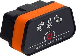 OBD2 Vgate iCar2 Bluetooth automaatne universaalne diagnostika цена и информация | Lisaseadmed | kaup24.ee