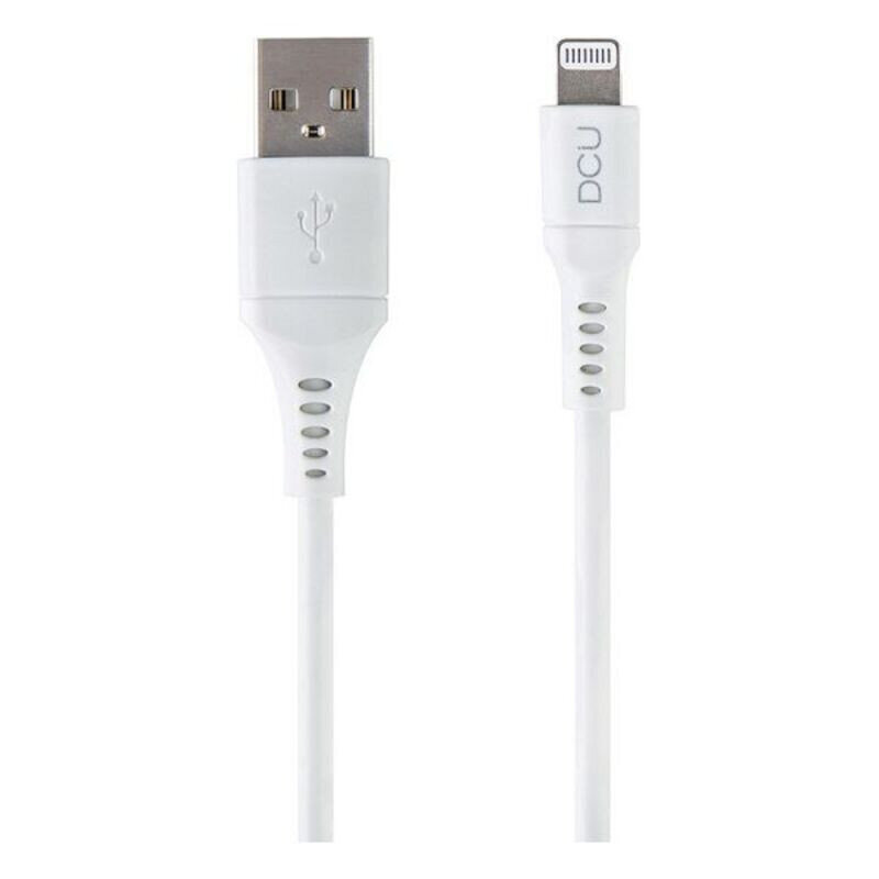 DCU Tecnologic 34101290, USB - Lightning, 1 m hind ja info | Mobiiltelefonide kaablid | kaup24.ee