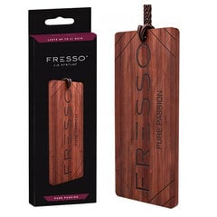 Деревянная подвеска Fresso Pure Passion цена и информация | Освежители воздуха для салона | kaup24.ee