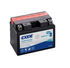 Exide motoaku 12V 11Ah AGM12-11 150x90x110+- hind ja info | Mootorrataste akud | kaup24.ee