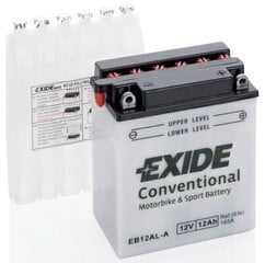 Aku 12V 12Ah YB12AL-A 134x80x160-+ Exide hind ja info | Exide Autokaubad | kaup24.ee