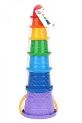 Пирамидка детская, пластиковая TechnoK (04028) 2704 цена и информация | Игрушки для малышей | kaup24.ee