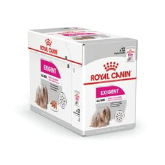 Влажный корм для привередливых взрослых собак Royal Canin CCN Exigent, 12x85 гр цена и информация | Консервы для собак | kaup24.ee