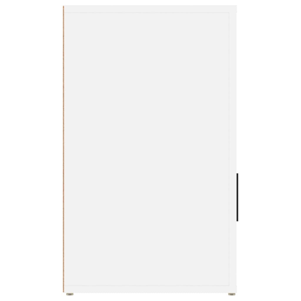 vidaXL öökapp, valge, 50 x 36 x 60 cm, tehispuit hind ja info | Öökapid | kaup24.ee