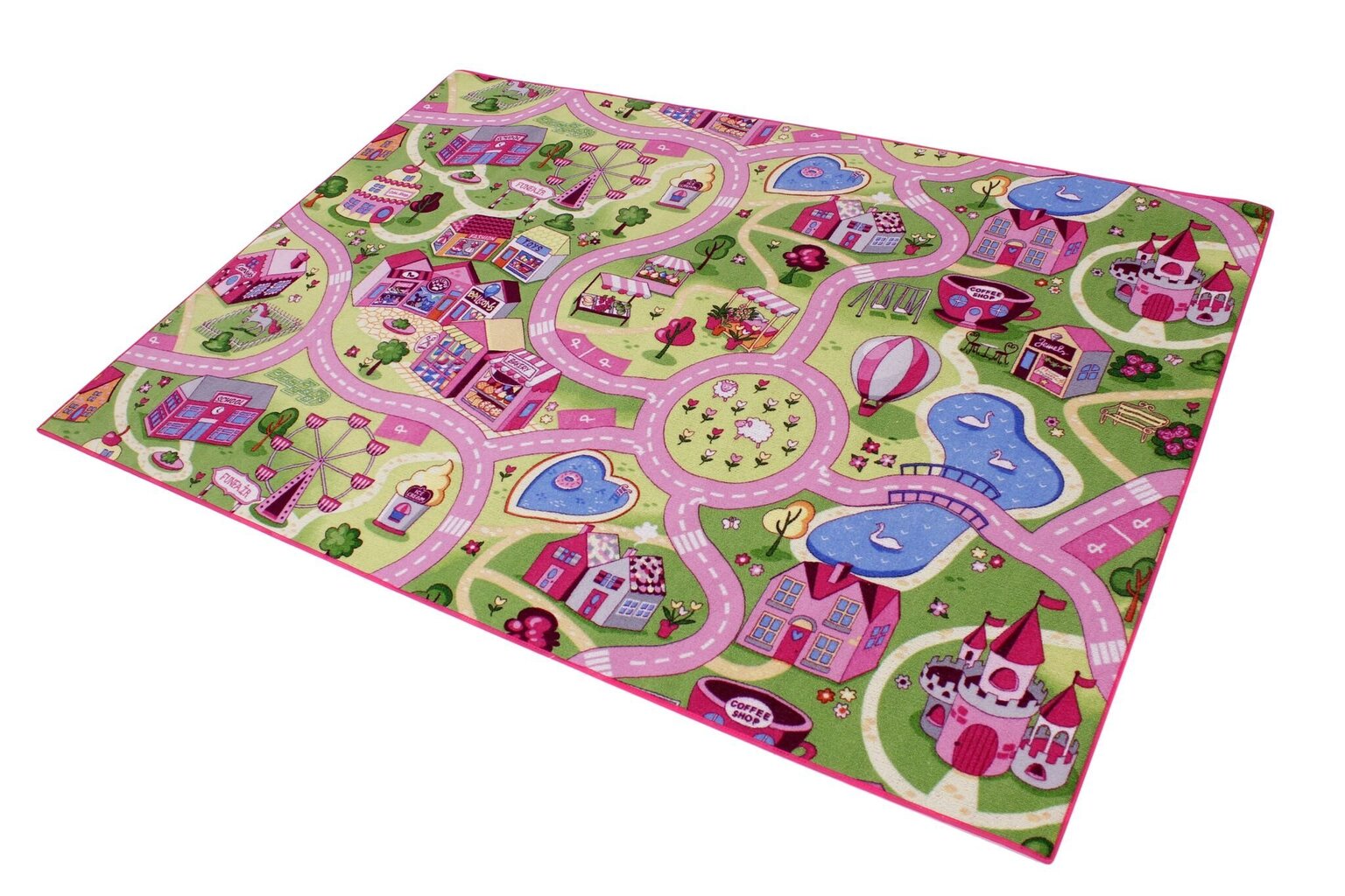 AW Rugs laste vaip Sweet Town 95x200 cm hind ja info | Vaibad | kaup24.ee