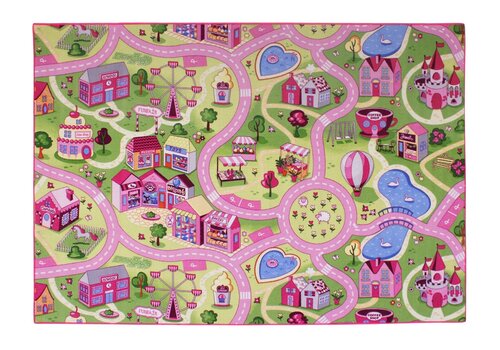 AW Rugs laste vaip Sweet Town 95x200 cm hind ja info | Vaibad | kaup24.ee