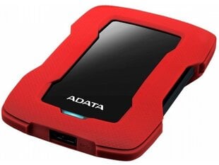 A-Data Classic HV300 2TB 2.5" USB3.1, punane hind ja info | Välised kõvakettad (SSD, HDD) | kaup24.ee