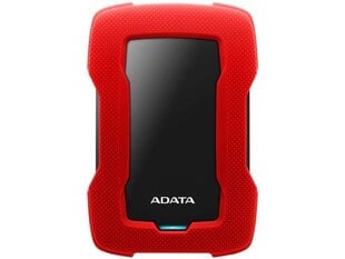 A-Data Classic HV300 2TB 2.5" USB3.1, punane цена и информация | Жёсткие диски (SSD, HDD) | kaup24.ee