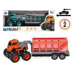 Veoauto haagisega Freight Truck цена и информация | Игрушки для мальчиков | kaup24.ee