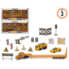 Veoauto komplekt koos tarvikutega City Rescue Construction hind ja info | Poiste mänguasjad | kaup24.ee