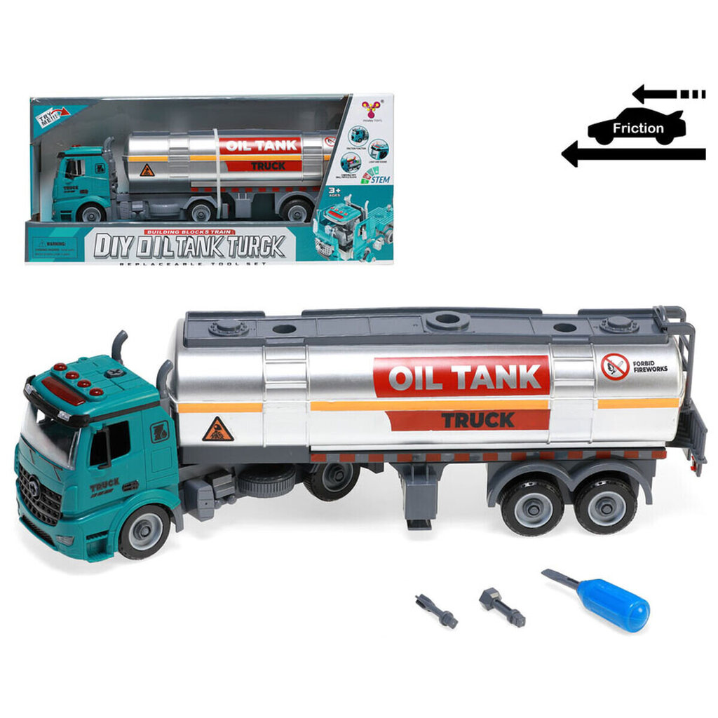 Veoauto tööriistadega Oil Tank Truck, mitmevärviline hind ja info | Poiste mänguasjad | kaup24.ee