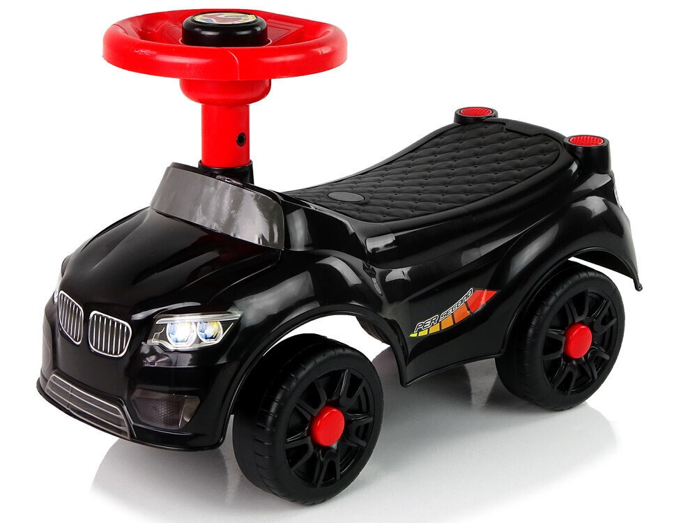 Pealeistutav auto QX-3399-2 Must hind ja info | Imikute mänguasjad | kaup24.ee