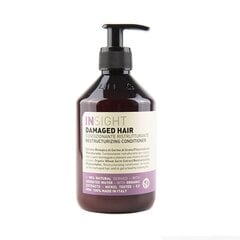 Palsam kahjustatud juustele Insight Damaged Hair Restructuring, 400 ml hind ja info | Juuksepalsamid | kaup24.ee