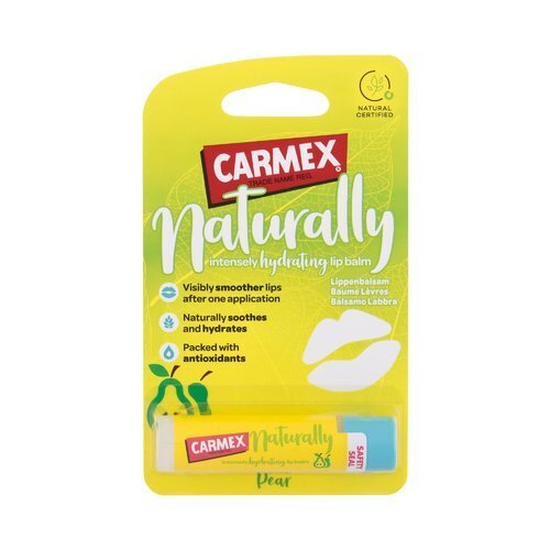 Carmex Naturally Pear Lip Balm - Balm for intensive lip hydration 4.25 g Pear hind ja info | Huulepulgad, -läiked, -palsamid, vaseliin | kaup24.ee