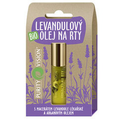 Orgaaniline lavendliõli huultele 10 ml hind ja info | Huulepulgad, -läiked, -palsamid, vaseliin | kaup24.ee