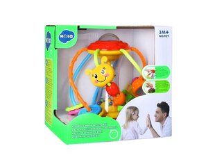 Lean toys Разноцветная спираль из шариков погремушек бусин цена и информация | Игрушки для малышей | kaup24.ee
