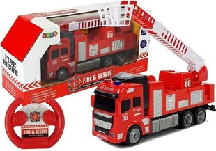 Lean toys R/C kaugjuhitav tuletõrjeauto hind ja info | Poiste mänguasjad | kaup24.ee