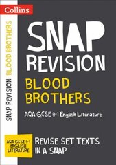 Blood Brothers: AQA GCSE 9-1 Grade English Literature Text Guide: Ideal for Home Learning, 2022 and 2023 Exams edition цена и информация | Книги для подростков и молодежи | kaup24.ee