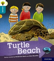 Oxford Reading Tree Explore with Biff, Chip and Kipper: Oxford Level 9: Turtle Beach цена и информация | Книги для подростков и молодежи | kaup24.ee