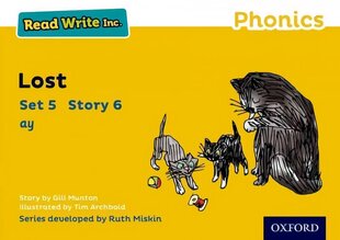 Read Write Inc. Phonics: Yellow Set 5 Storybook 6 Lost hind ja info | Noortekirjandus | kaup24.ee