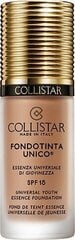 Основа для макияжа Collistar Fondotinta unico SPF15 6N Caramel, 30 мл цена и информация | Пудры, базы под макияж | kaup24.ee