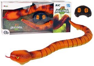 Interaktiivne madu anakonda 70 cm R/C, oranž цена и информация | Игрушки для мальчиков | kaup24.ee