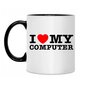 Tass I Love my Computer цена и информация | Originaalsed tassid | kaup24.ee