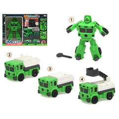 Transformerid, roheline, 4 tk. hind ja info | Poiste mänguasjad | kaup24.ee