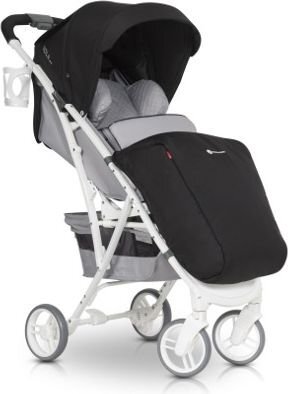 Euro-Cart kergkäru Volt Pro Anthracite, hall hind ja info | Vankrid, jalutuskärud | kaup24.ee