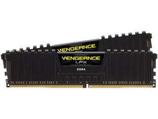 Corsair Vengeance LPX, 32ГБ (2x16ГБ), DDR4, 2400МГц цена и информация | Оперативная память (RAM) | kaup24.ee