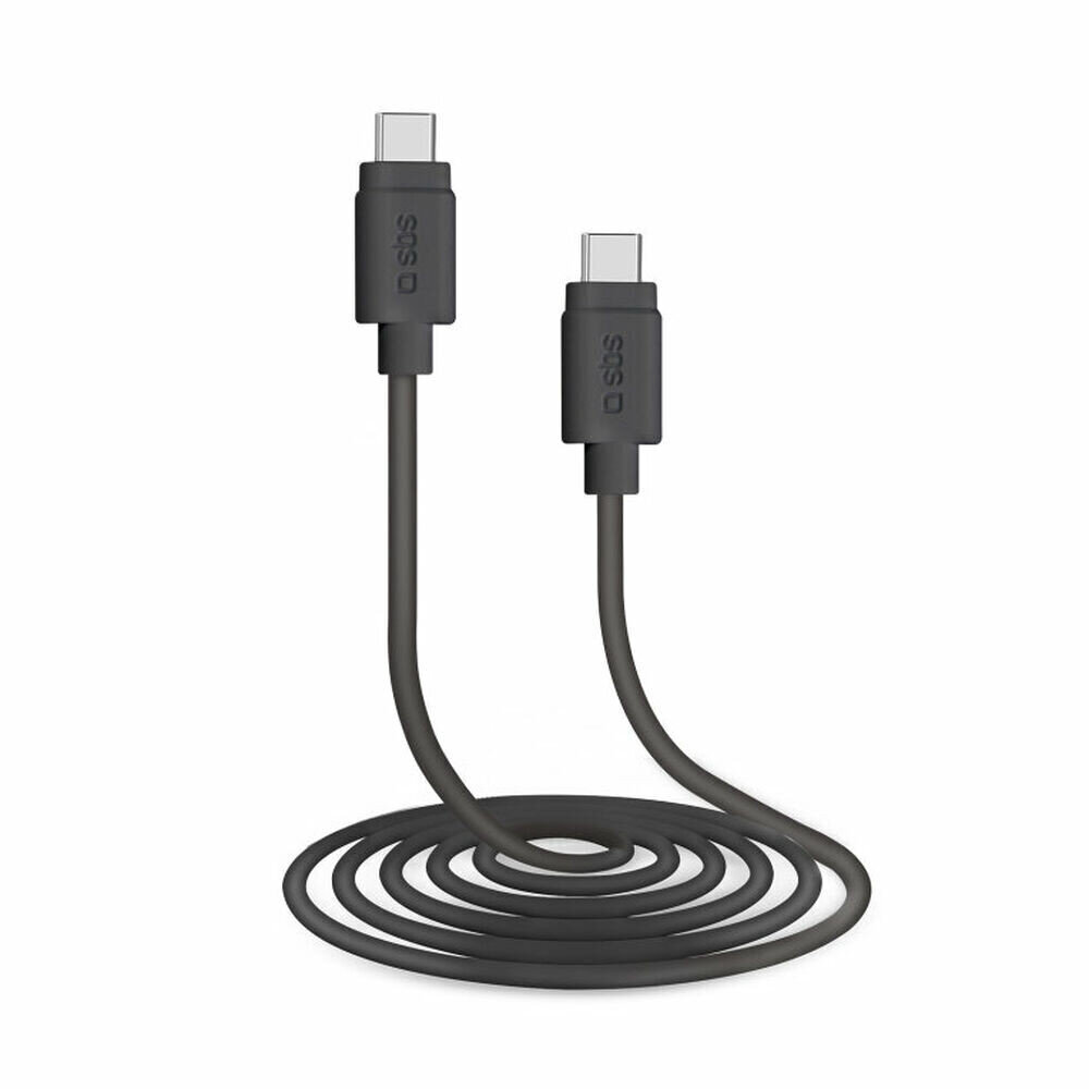 SBS TecabletCC31K, USB C, 1,5 m цена и информация | Mobiiltelefonide kaablid | kaup24.ee