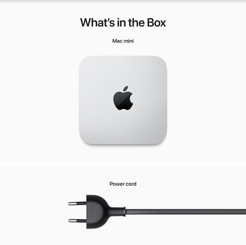 Mac mini: Apple M2 Pro chip with 10‑core CPU and 16‑core GPU, 512GB SSD MNH73KS/A hind ja info | Lauaarvutid | kaup24.ee