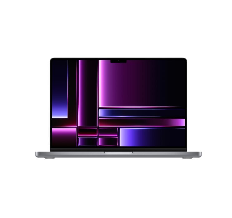 14-inch MacBook Pro: Apple M2 Pro chip with 10‑core CPU and 16‑core GPU, 512GB SSD - Space Grey MPHE3ZE/A hind ja info | Sülearvutid | kaup24.ee
