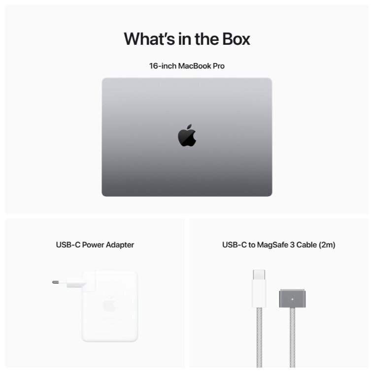 16-inch MacBook Pro: Apple M2 Max chip with 12‑core CPU and 38‑core GPU, 1TB SSD - Space Grey MNWA3ZE/A hind ja info | Sülearvutid | kaup24.ee