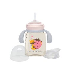 Бутылочка PPSU для малышей развивающая навыки питья - Pink цена и информация | Бутылочки и аксессуары | kaup24.ee