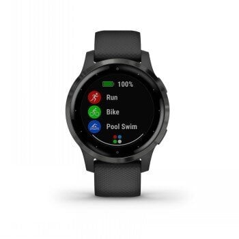 Garmin vívoactive® 4S Black/Slate цена и информация | Nutikellad (smartwatch) | kaup24.ee