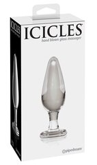 Anaaltapp Icicles No. 26, klaas, läbipaistev hind ja info | Anaallelud | kaup24.ee