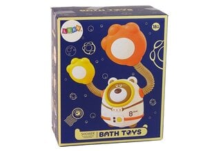 Lean toys Водная игрушка для ванны медведь космонавт душ на батарейках цена и информация | Игрушки для малышей | kaup24.ee